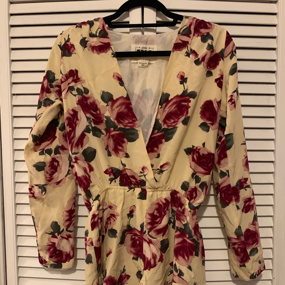 Floral romper from Stone Cold Fox